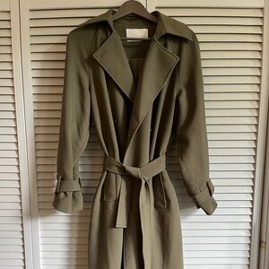 Oversized Trench Coat-Oak and Fort, size XS, SOLD OUT COLOUR! BNWT